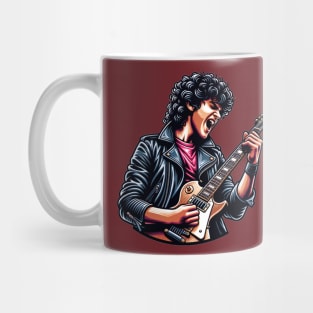 Bon Jovi Playing Guitar Mug